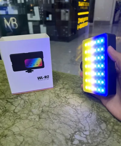 Видео-свет WL-R2 для съёмки фото и видео, осветитель светодиодный LED RGB