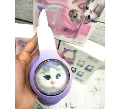 Беспроводные наушники Кошачьи Ушки LED AKZ 09