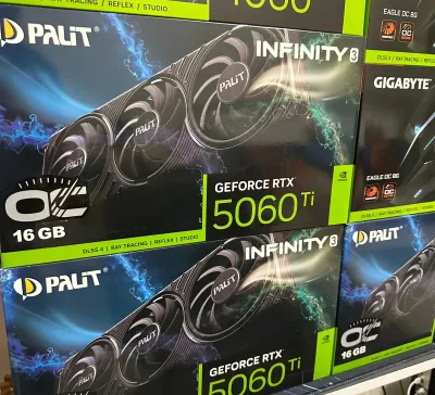 Видеокарта Palit GeForce RTX 5060 Ti Infinity 16GB