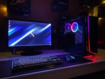 Персональный компьютер core i5 12400F/RTX 4060 8GB/SSD 512GB/HDD 1TB
