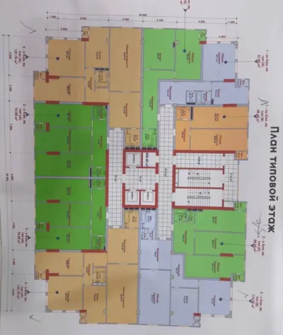 2-комн. квартира, 4 этаж, 71 м², Шохмансур
