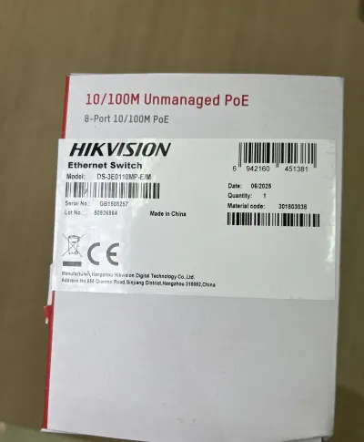 Switch POE Hikvision DS-3E0110MP-E/MO-STD