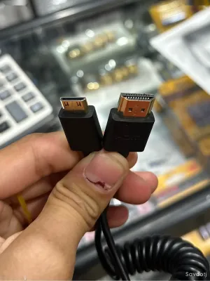 Кабель 4k mini HDMl- HDMl для монитора марк 4