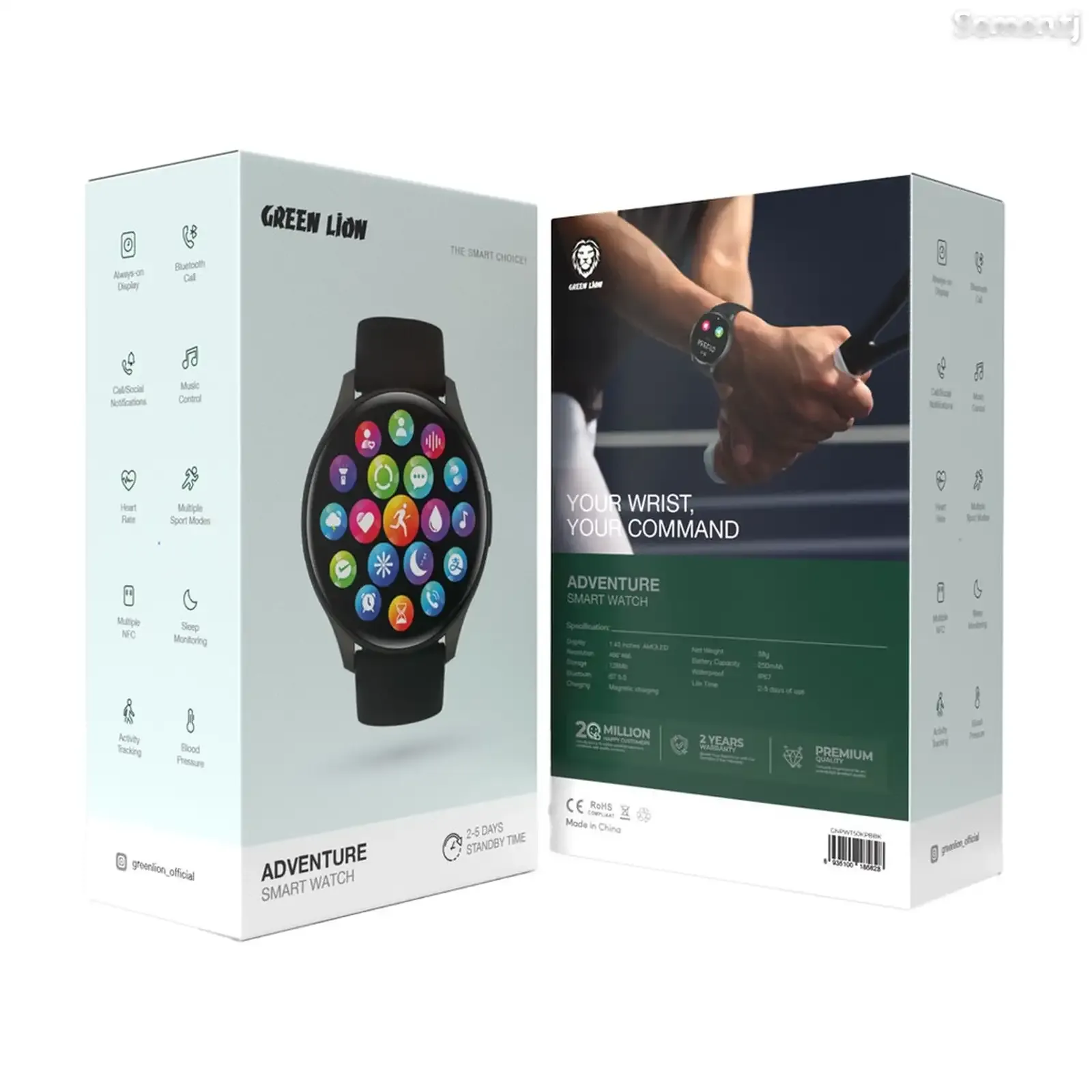 Умные часы Green Lion Infinite Pro Smart Watch черный