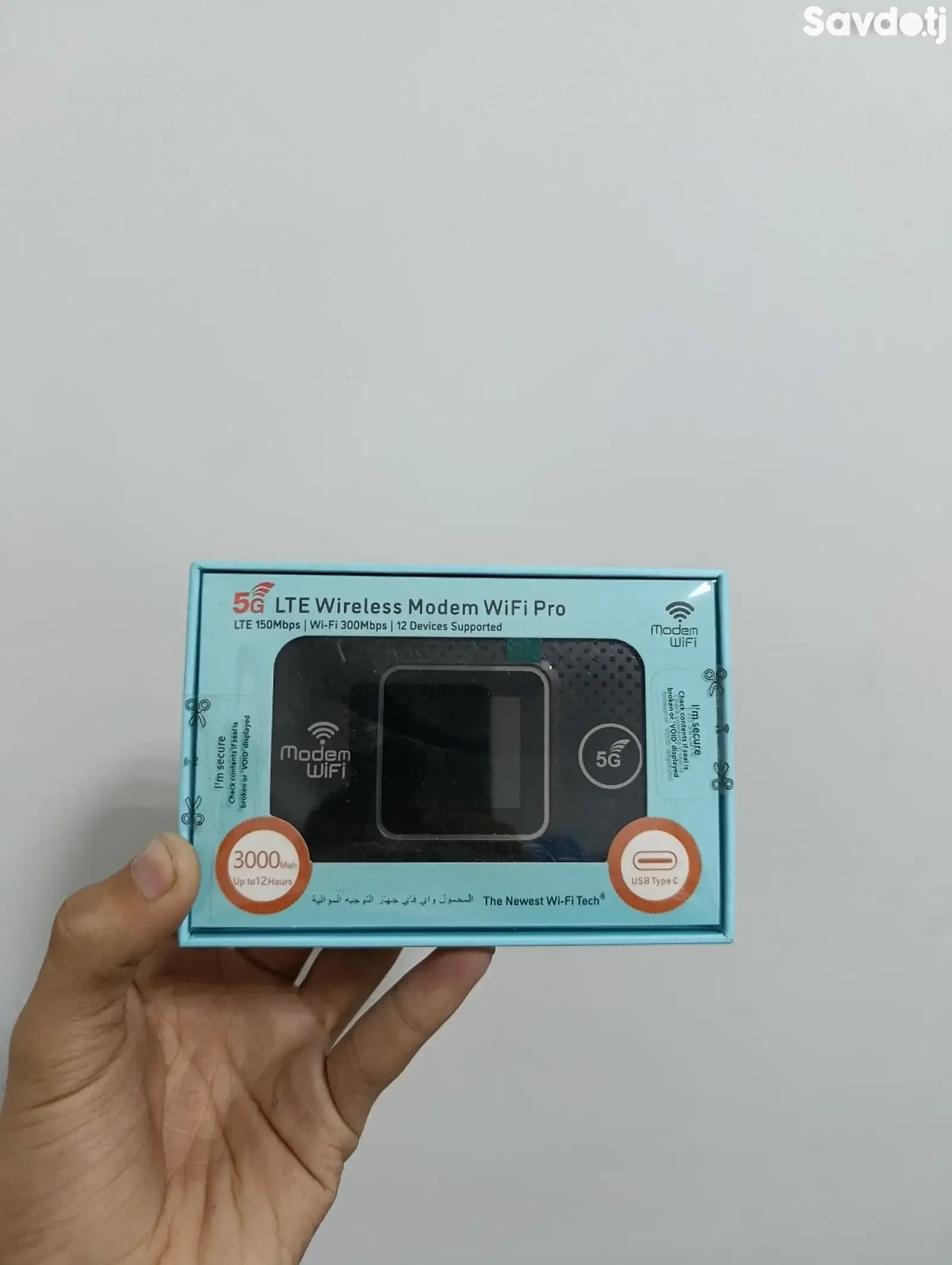 Карманный Wi-Fi роутер Lte Wireless Modem Wi-Fi pro 3000mAh