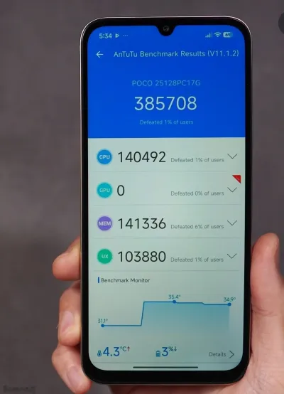 Xiaomi Poco C81pro 4/128Gb 6000Мач — миниатюра 5