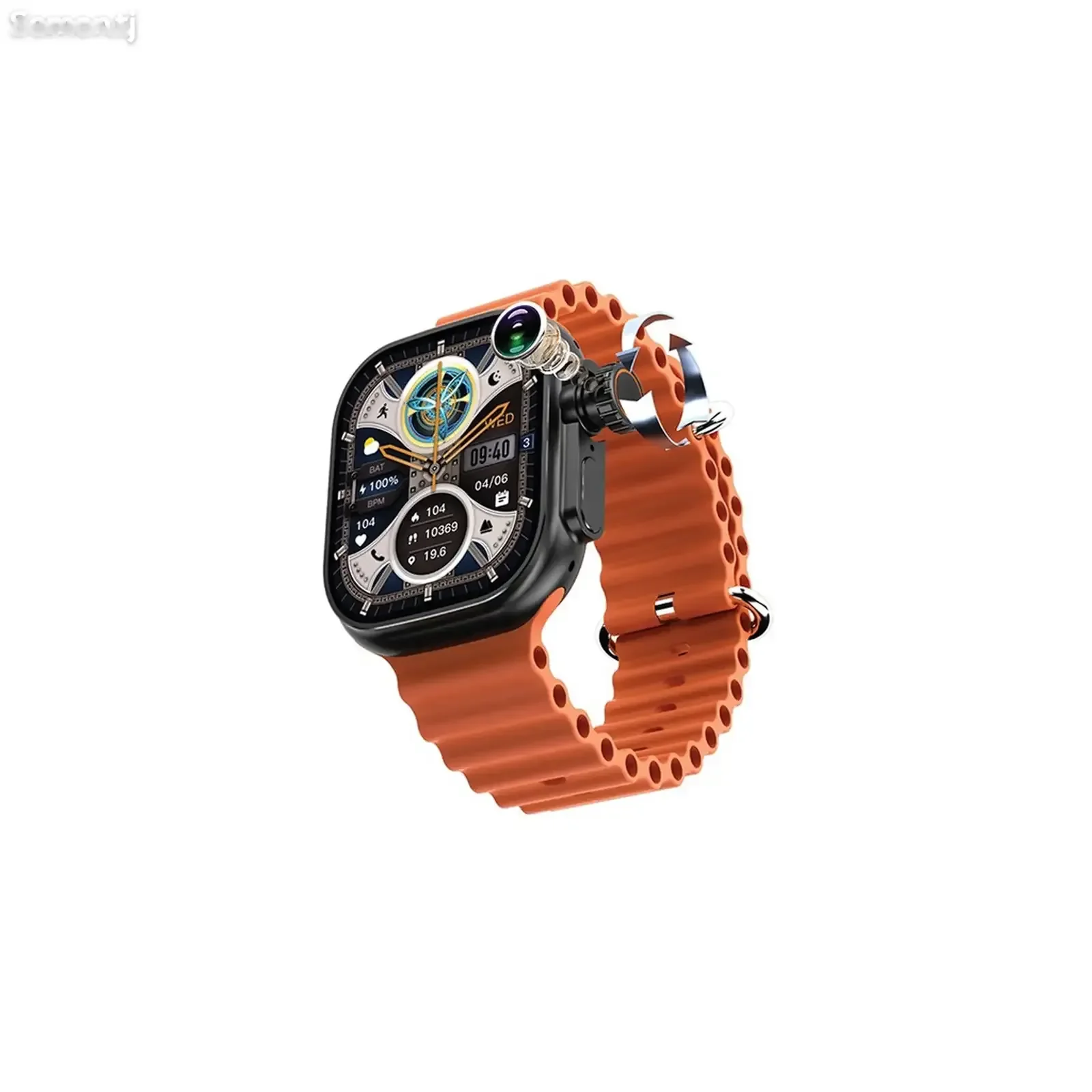 Умные часы Green Lion 4G Ultra Smart Watch Andriod черный