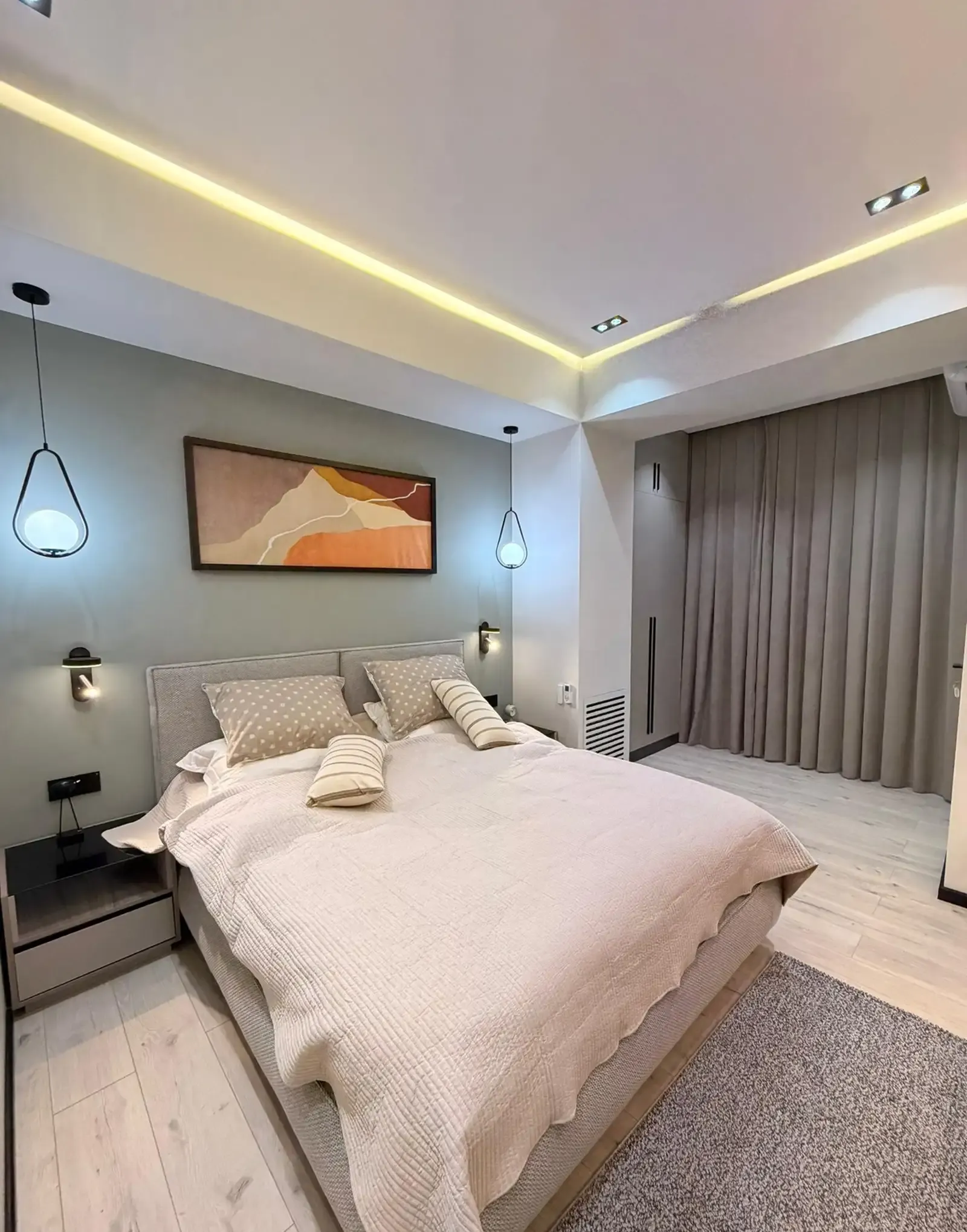 1-комн. квартира, 18 этаж, 47 м², Ёвар, Овир