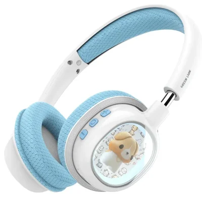 Детские беспроводные наушники Green Lion GK-600 Kids Wireless Headphone, синий