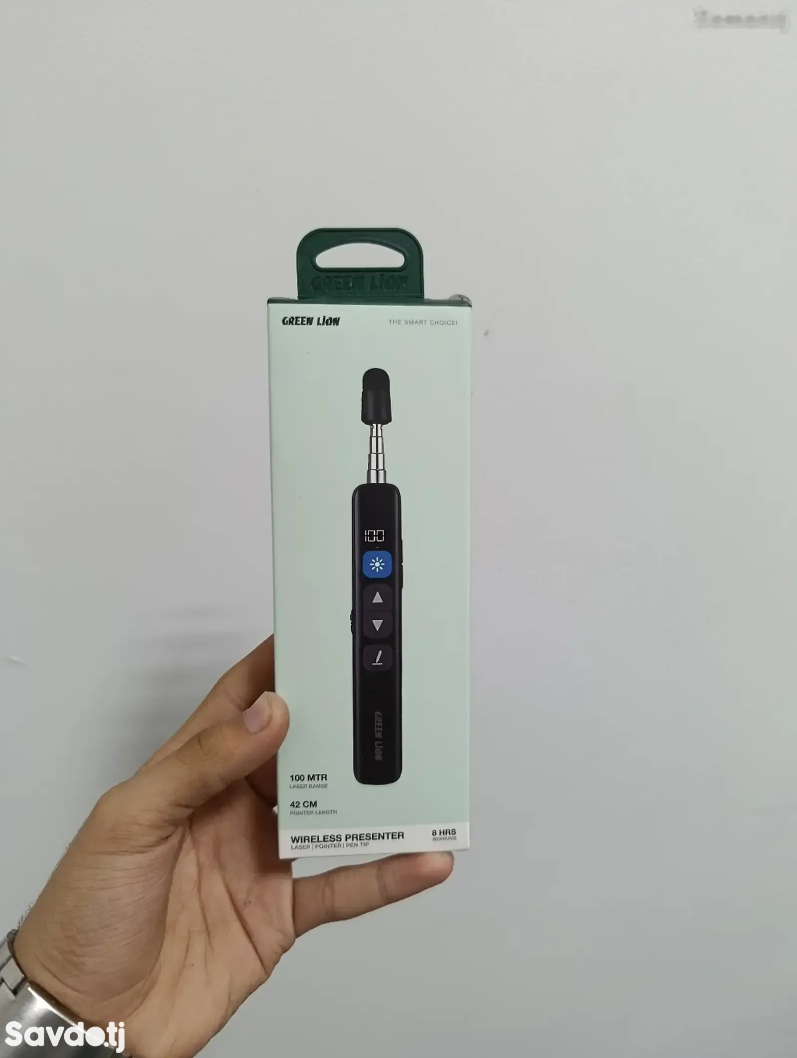 Беспроводной презентер Green Lion Wireless Presenter With Retractable Pointer