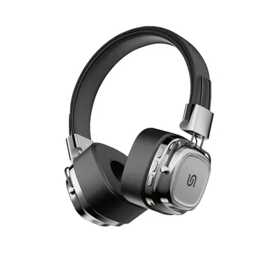 Беспроводные наушники Porodo Soundtec Vintage Headphone коричневый/серебристый
