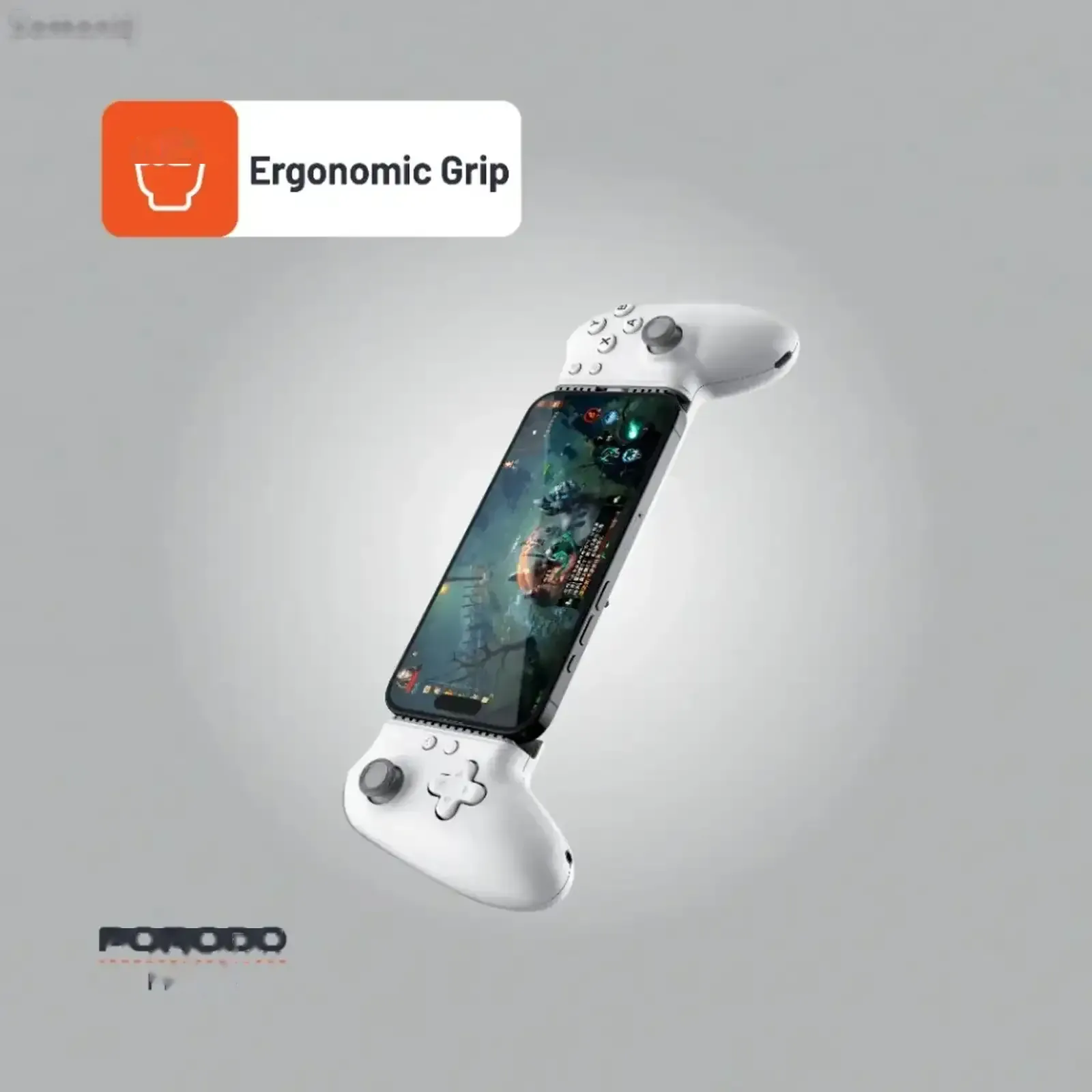 Игровой контроллер Porodo Gaming Controller compatible with IOS and Android белы