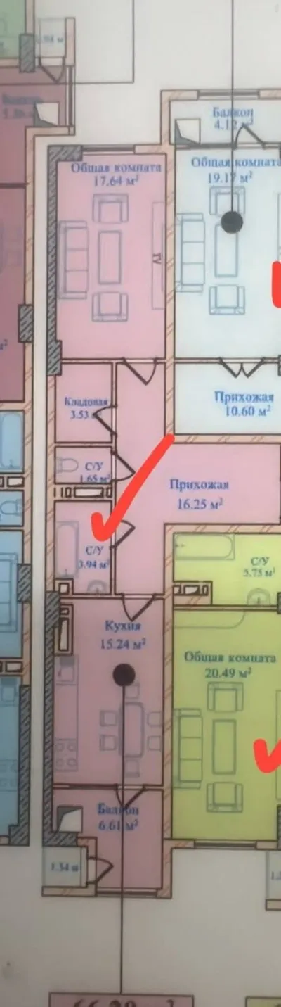 2-к квартира