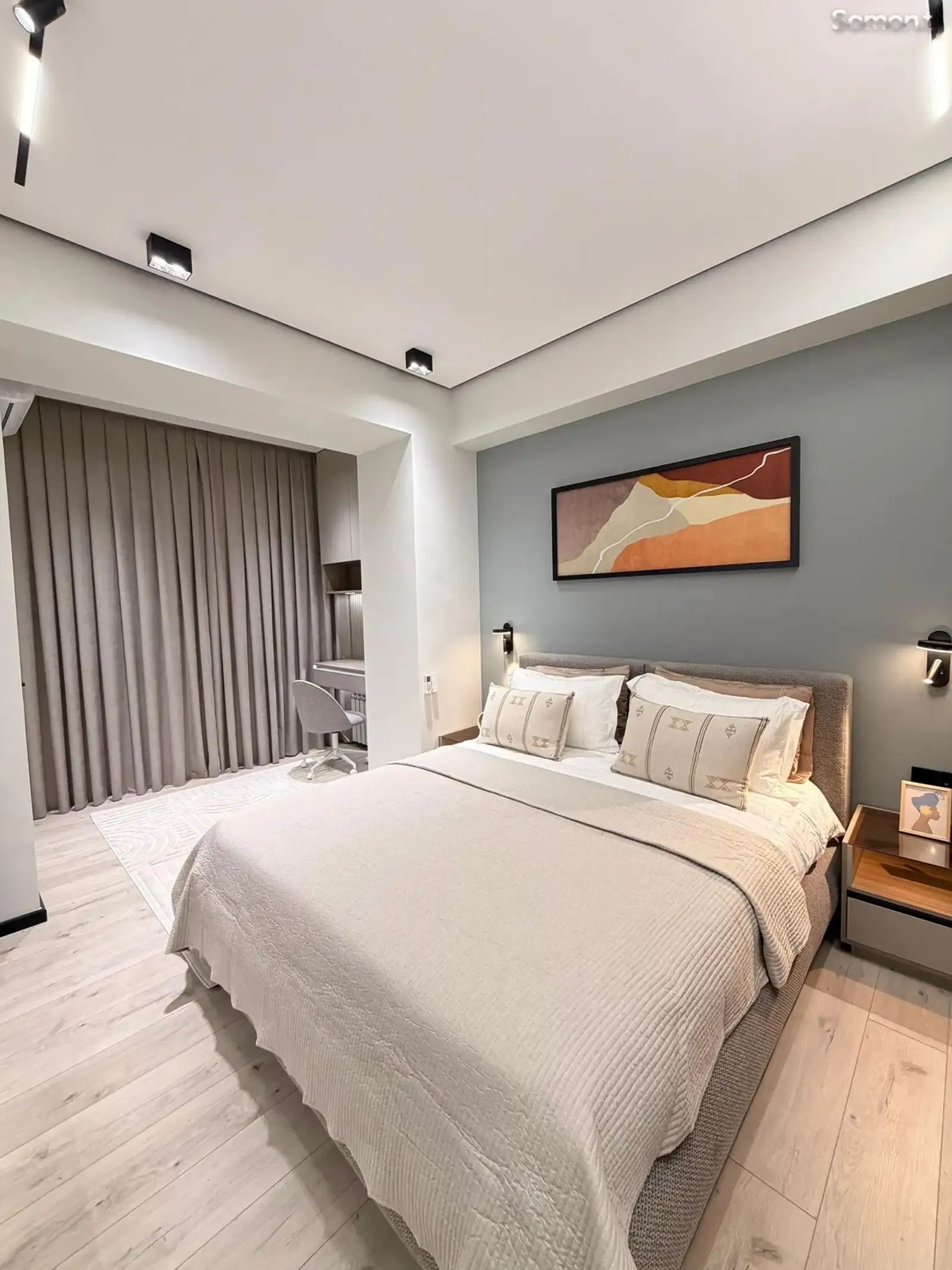 2-комн. квартира, 18 этаж, 45 м², Овир, над супермаркетом Ёвар
