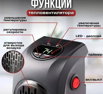 Мини обогреватель