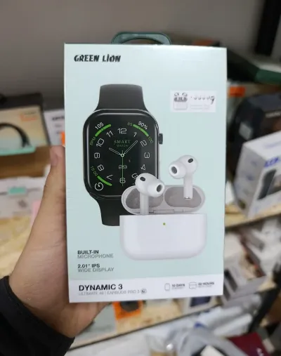 Умные часы + наушники Green Lion Dynamic 3 - ULTIMATE 46 Smart Watch and EARBUDS