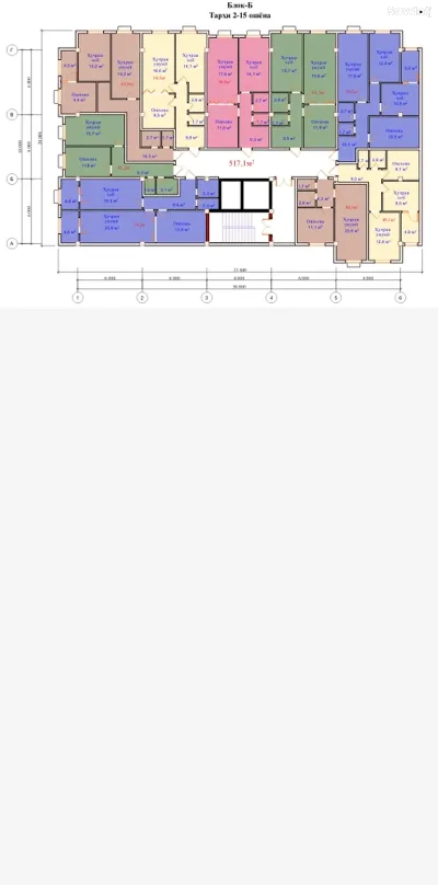 2-комн. квартира, 4 этаж, 54 м², Рудаки