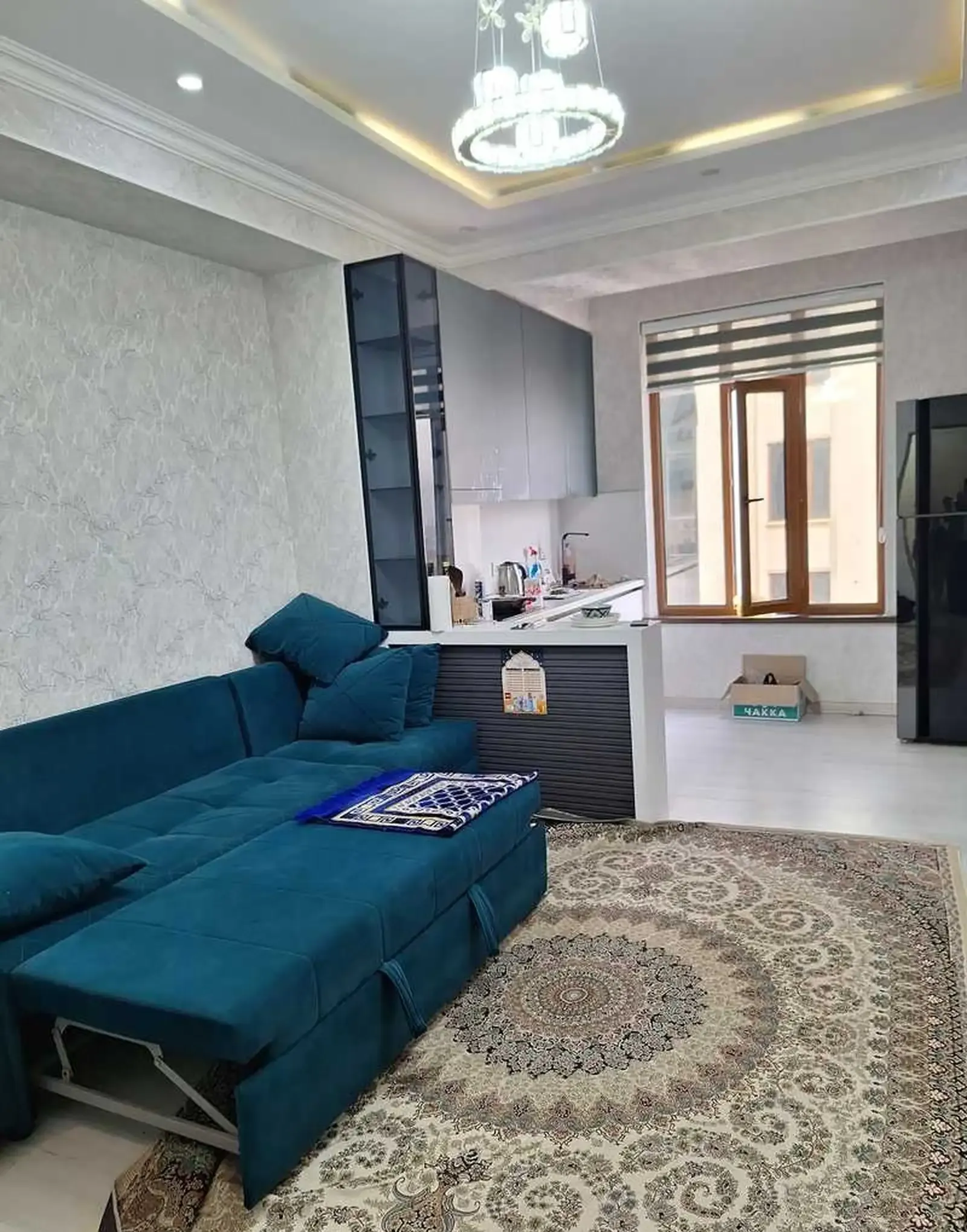 2-комн. квартира, 12 этаж, 9м², Южный