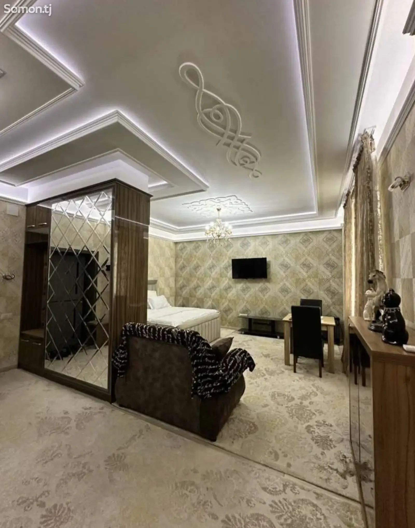 1-комн. квартира, 13 этаж, 50 м², Дом Ватан