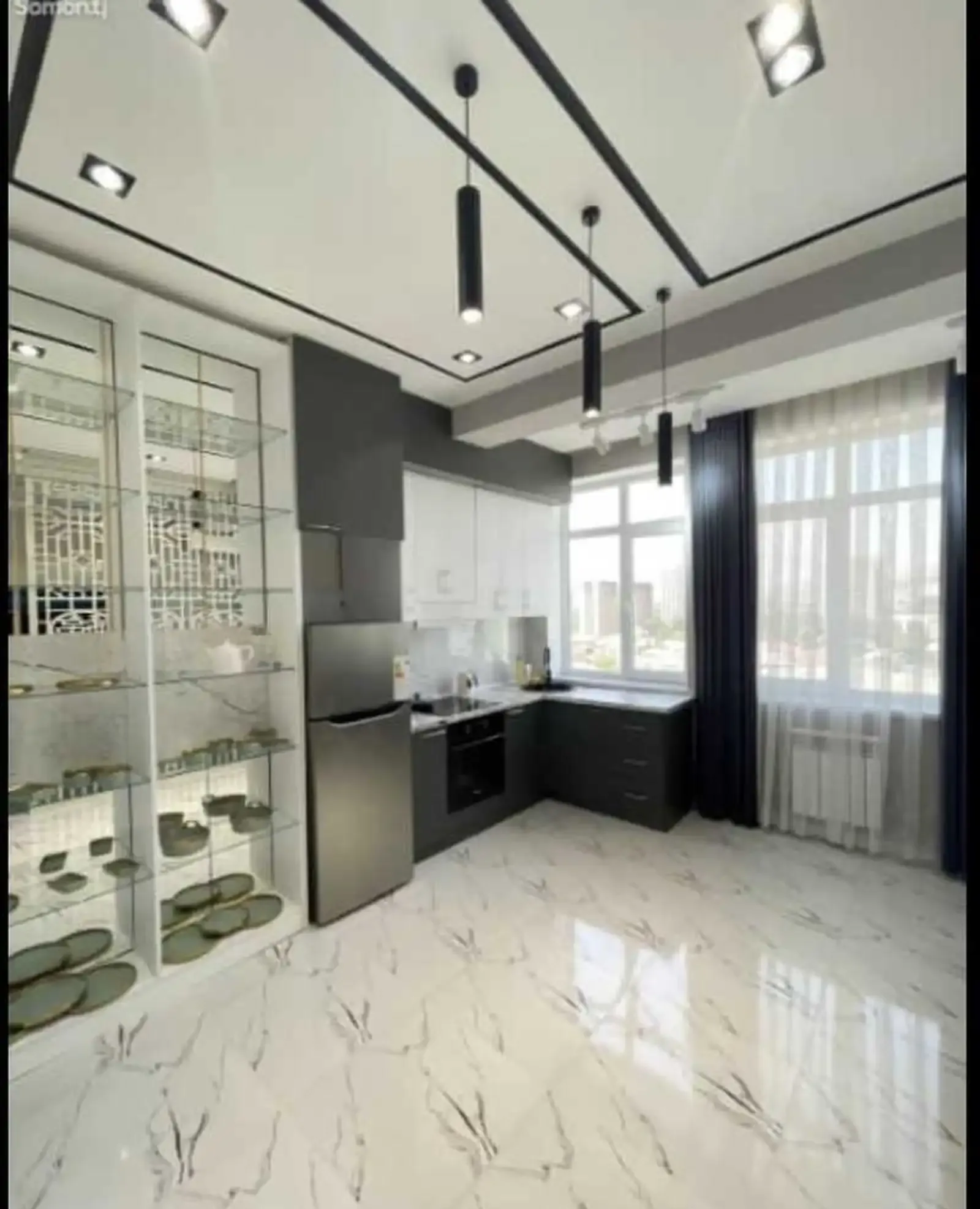 2-комн. квартира, 11 этаж, 70м², АШАН ДОМИ ДУШАНБЕ СИТИ !