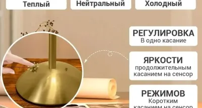Лампа беспроводная для дома и офиса