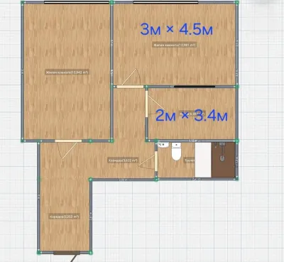2-комн. квартира, 16 этаж, 55 м², Сино