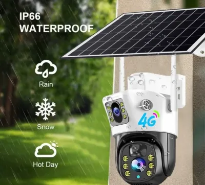 Камера солнечная 4G sim dual cam