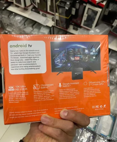 Smart TV игровая приставка M8 Pro mini + 10000игр