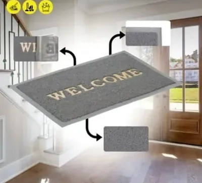 Коврик для двери welcome