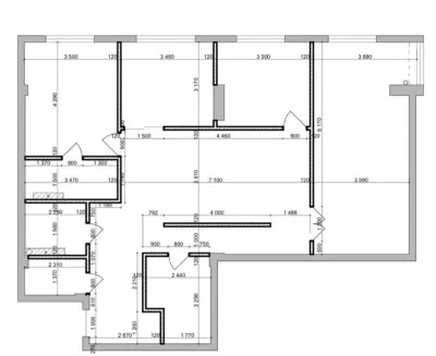 3-комн. квартира, 10 этаж, 133 м², Исмоили сомони
