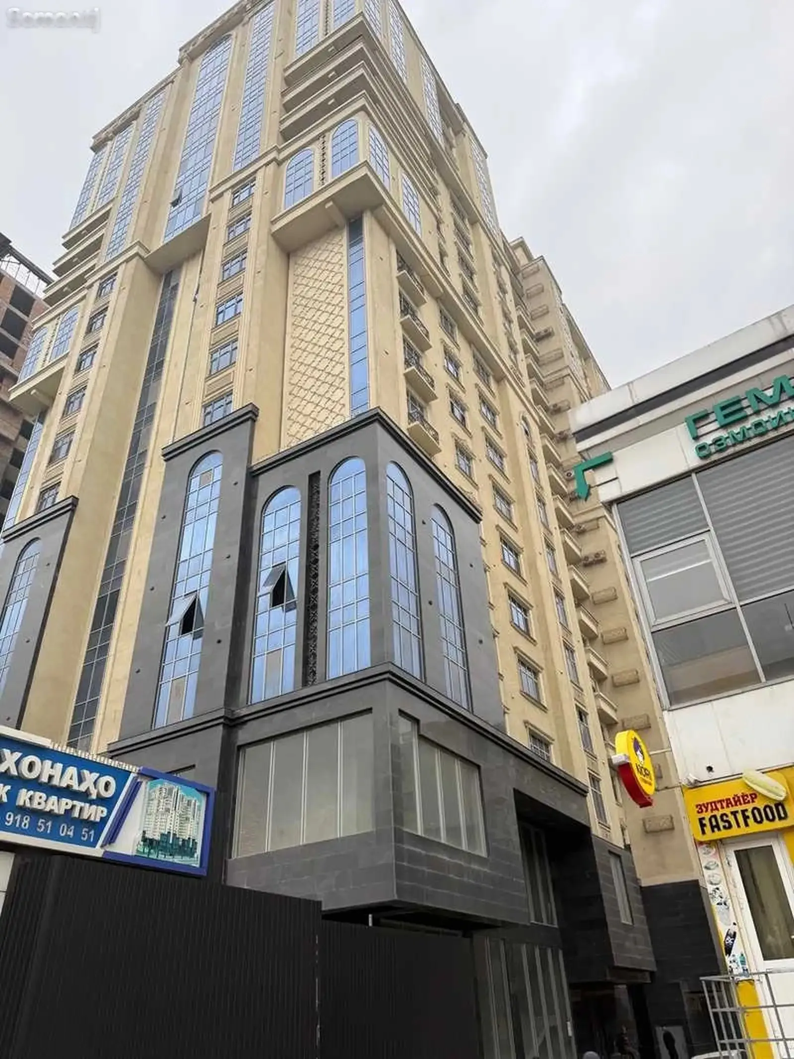 2-комн. квартира, 7 этаж, 110м², пушти хукумати шохмансур