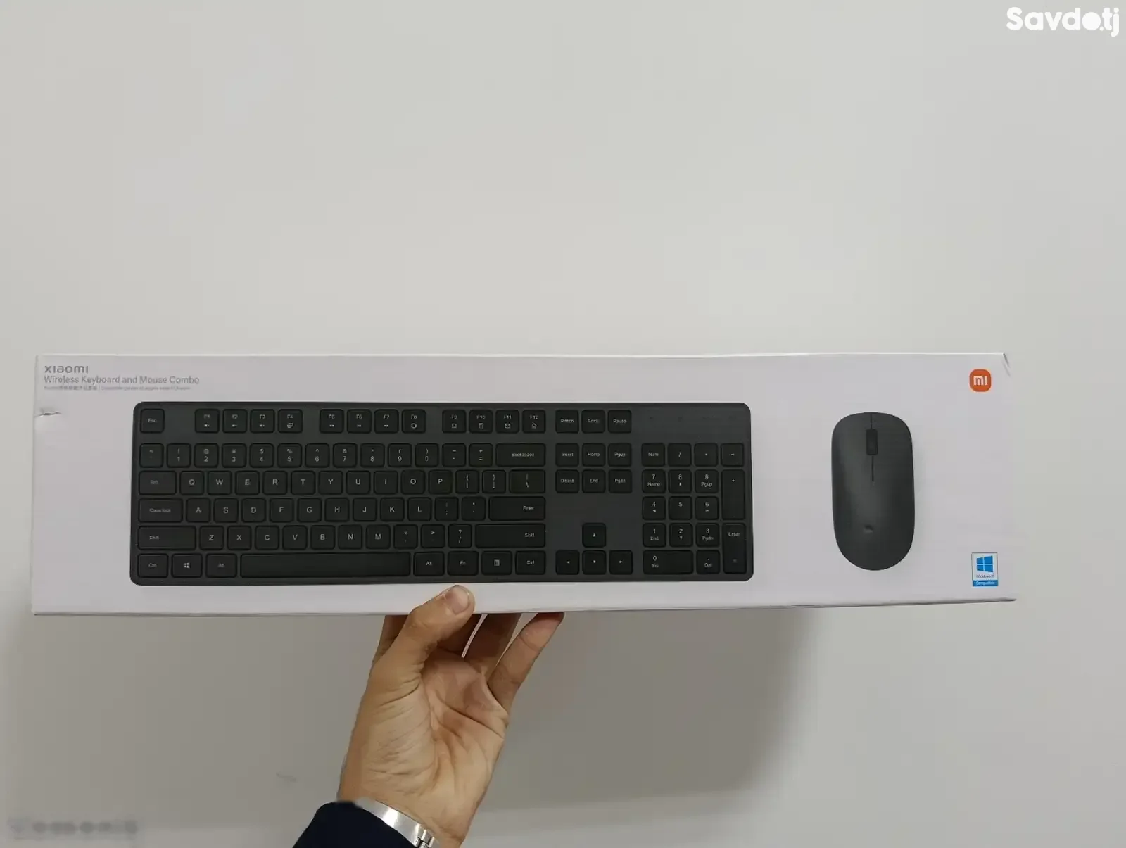 Клавиатура и мышь беспроводная Хіаоmі Wireless keyboard and Mouse COMBO WXJS01YM ч