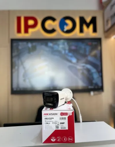 Уличная IP камера Full HD с цветной ночной съёмкой Hikvision DS 2CD1023G2 LIU