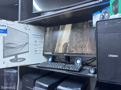 Персональный компьютер intel core i5/ОЗУ 8GB/HDD 500GB/Philips 27 100Гц Full HD