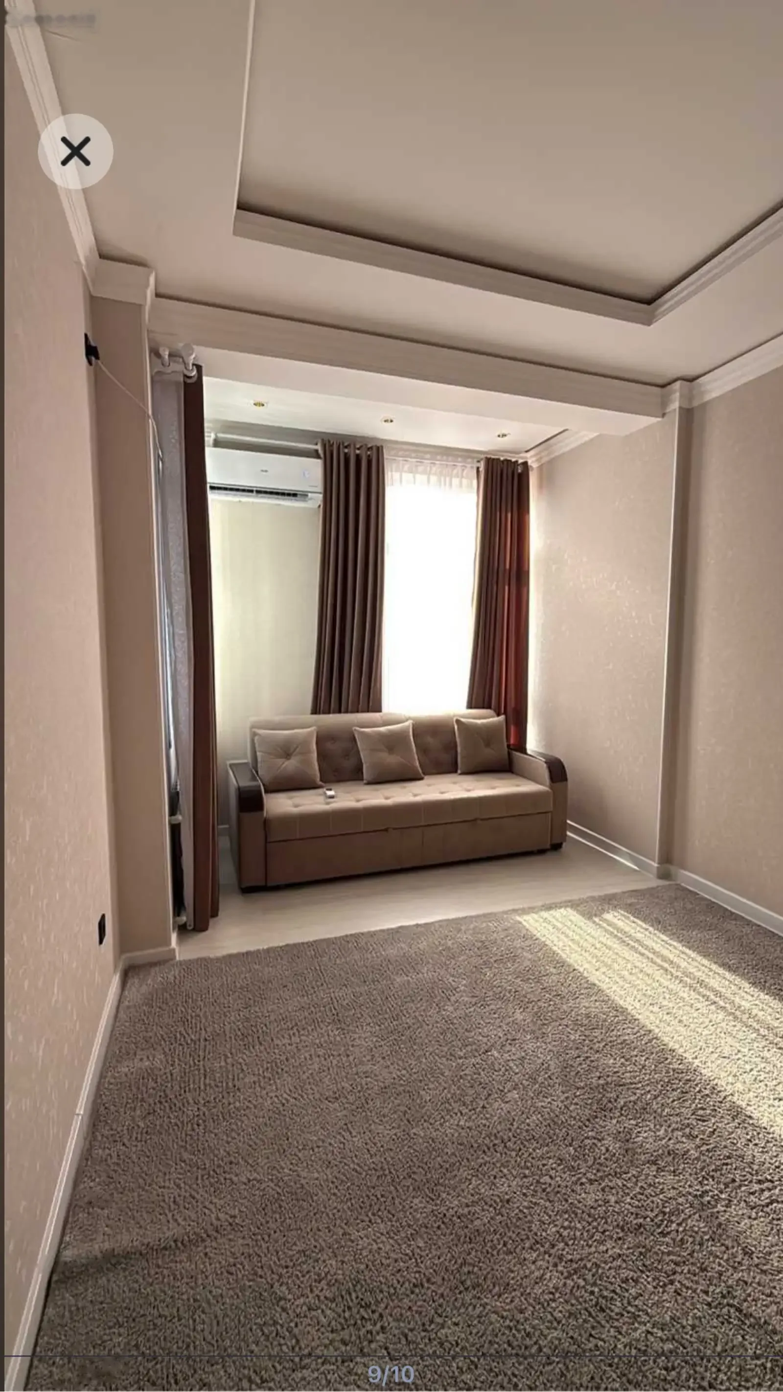 3-комн. квартира, 12 этаж, 92м², Созидания