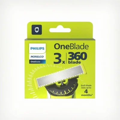 Лезвия для триммер Philips Oneblade 360 3шт