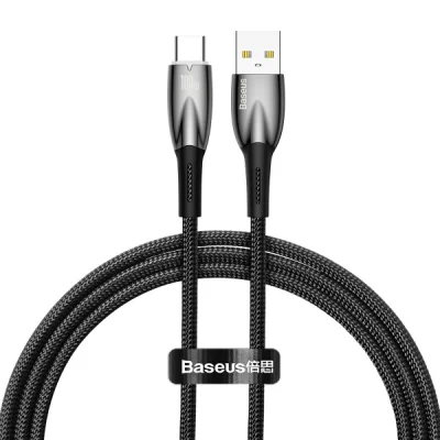 Кабель Baseus Glimmer Series USB Cable to USB-C Fast Charging 100W 1m