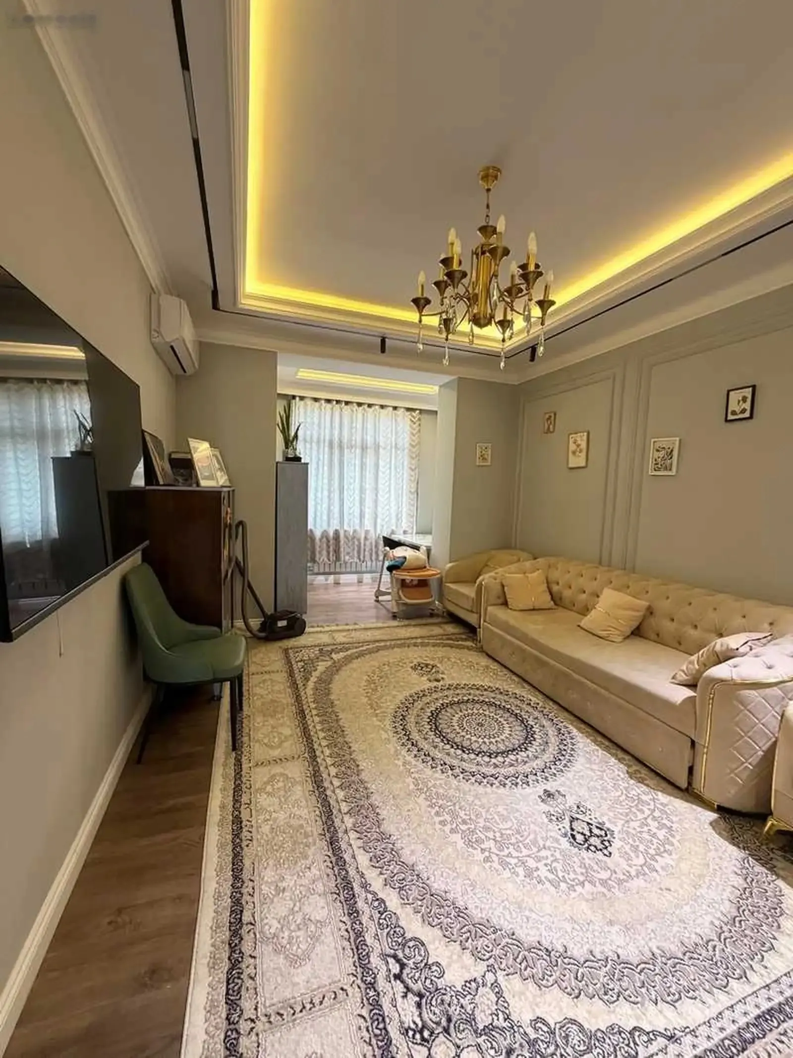 2-комн. квартира, 8 этаж, 55м², Родоми