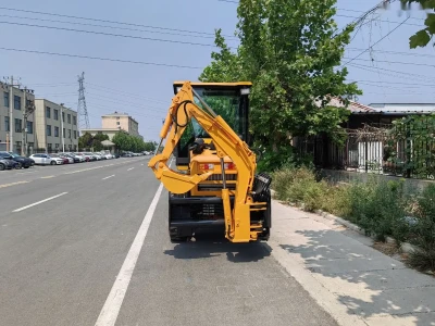 Экскаватор погрузчик — миниатюра 2