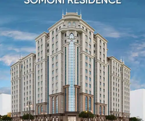 1-комн. квартира, 15 этаж, 62 м², Исмоили Сомонӣ