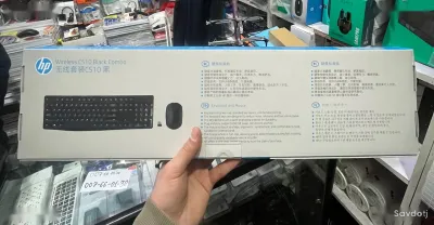 Клавиатура HP Wireless Black Combo