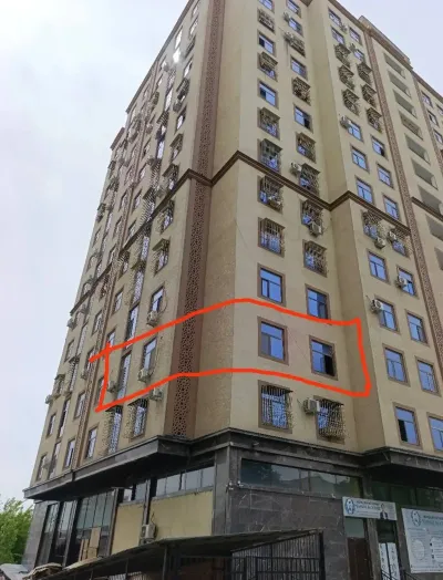 3-комн. квартира, 3 этаж, 91 м², Сино