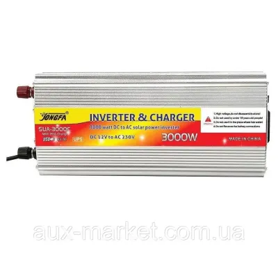 Инвертор и зарядное устройство SUA-3000C Inverter & Charger SUA-3000C