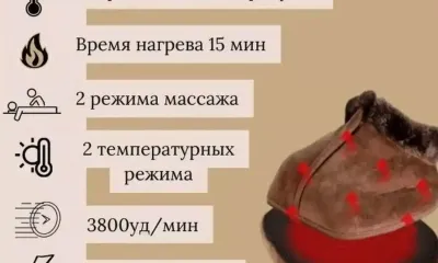 Грелка массажёр для ног