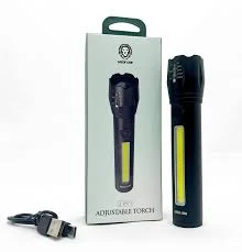 Фонарь Green Lion 2 in1 Adjustable Torch 3W LED 130lm 1200mAh