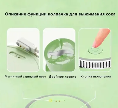 Блендер для приготовления коктейля для спорта и дома