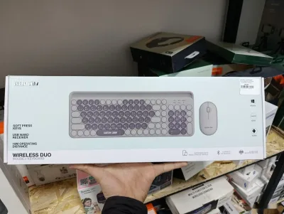 Комплект клавиатура + мышь Green Lion Wireless Duo Wireless Mouse + Keyboard, се