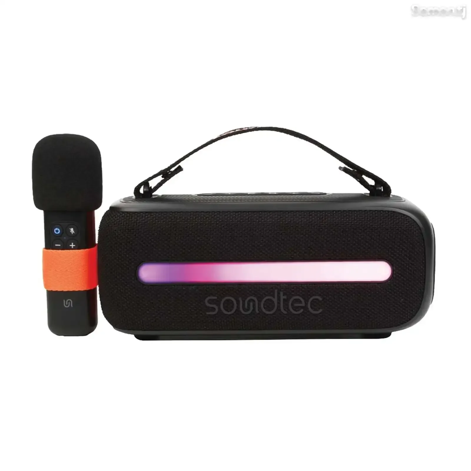 Портативная колонка Porodo Soundtec 14W Speaker with Dual Wireless Microphone че