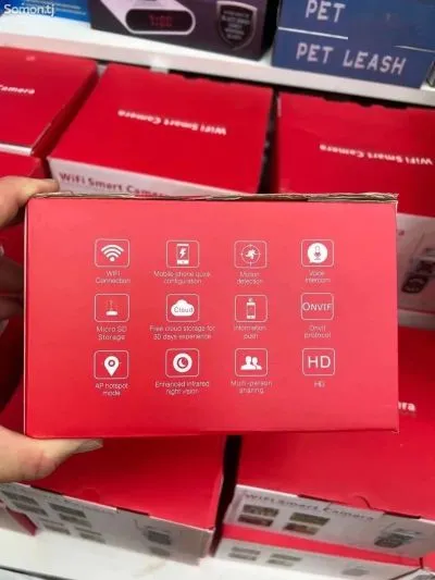 IP-камера с двойным объективом, 8 Мп, 4K, Wi-Fi