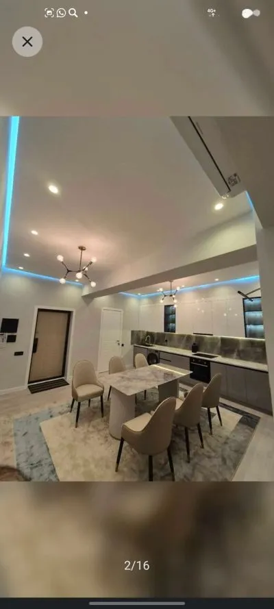 3-комн. квартира, 16 этаж, 98м², Айни г.Хилтон доми пайкар